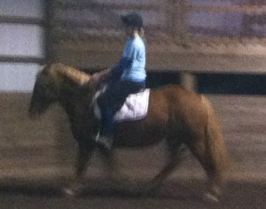 Kim giving her a try