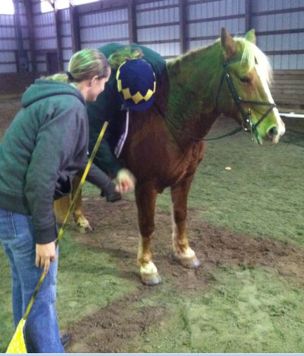 Seeing how far I can reach. 