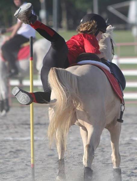 Claudia and Galaxy Photo: Equistar Photography