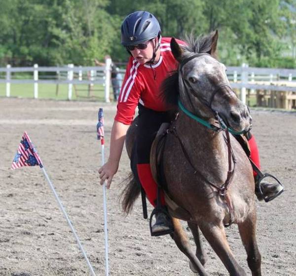 Kim and Tonka Photo: Equistar Photography